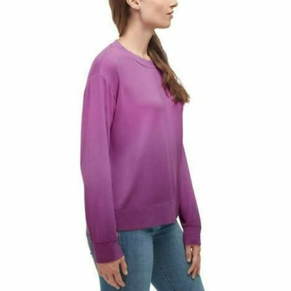 NWT Splendid Super Soft Ombre Dip Dye Lightweight Sweater Pullover Top - Picture 3 of 5